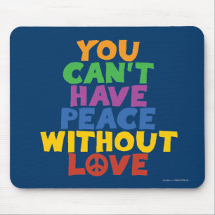 Love and Peace Mouse Pad
