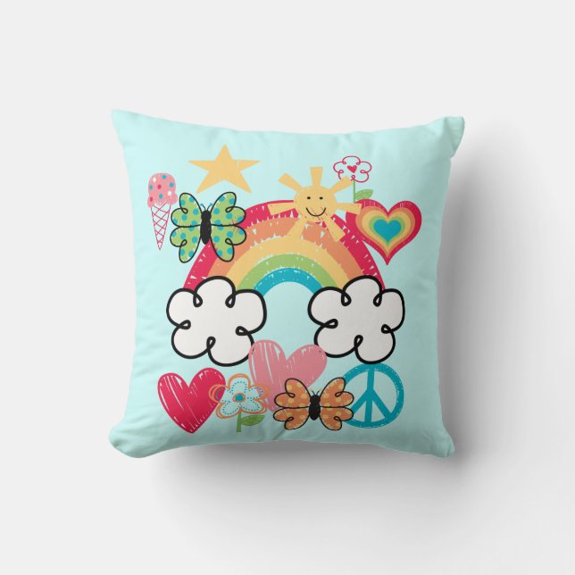 Love and Peace Pillow (Front)
