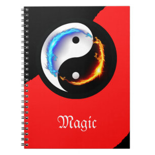 Love and Peace Yin-Yang  Notebook