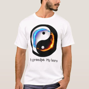 Love and Peace Yin-Yang  T-Shirt