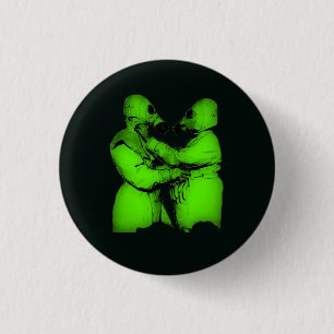 LOVE AND RESISTANCE Basic Logo 1b Pin Button Badge