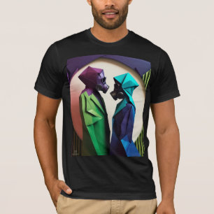 LOVE AND RESISTANCE Origami Vibrant T-Shirt