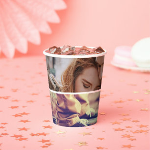 Love and Romance Celebrated Paper Cups