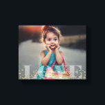 Love and Sparkles Photo Canvas Print<br><div class="desc">Full bleed photo canvas. Personalize it with your wedding date,  family name,  or any text of your choice for a beautiful and unique piece of wall art.</div>