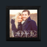 Love and Sparkles Photo Gift Box<br><div class="desc">Elegant and simple personalized photo design perfect for mother's day, as a wedding or anniversary gift, graduation gift, etc.</div>