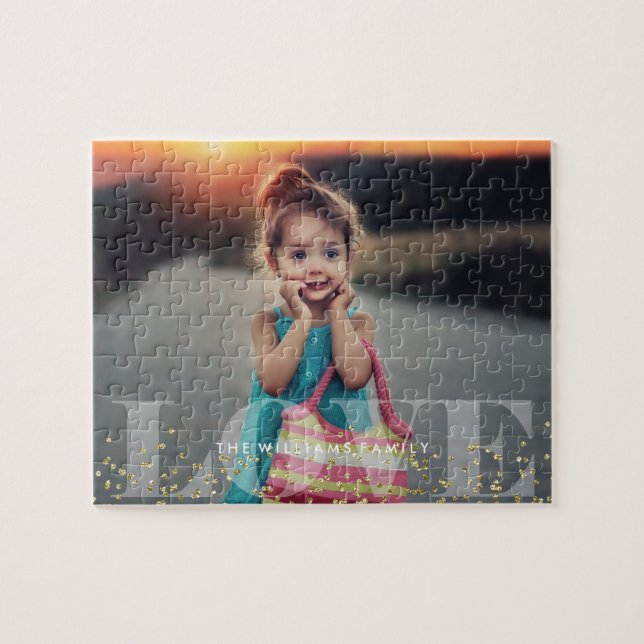 Love and Sparkles Photo Jigsaw Puzzle (Horizontal)