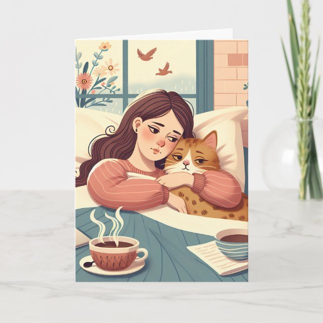 Love and Support for someone with Chronic Illness Card (Front)