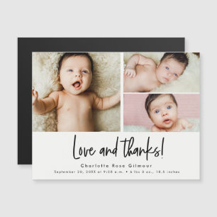 Love and thanks Baby 3 photos Thank you