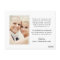 Love and Thanks Black Wedding Photo Thank You
