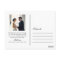 Love and Thanks Eggplant Wedding Photo Thank You
