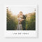 Love and Thanks Photo Casual Handwriting Wedding