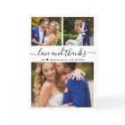 Love and Thanks Photo Collage Script Wedding