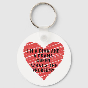 Love and Valentine Inspired Art Keychain