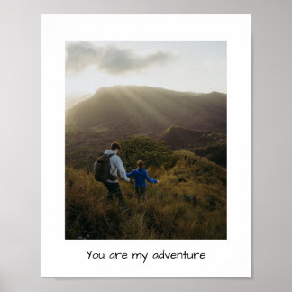 Love and wedding inspirational couple customizable poster