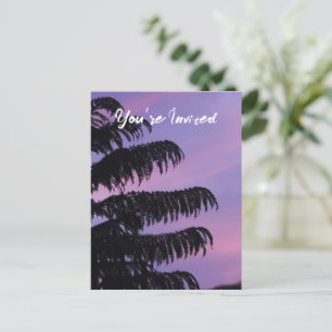 Love announcement postcard