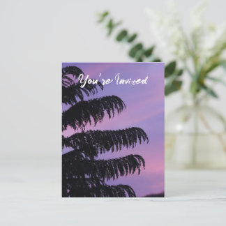 Love announcement postcard