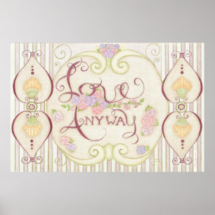 Love Anyway (Embellished Design) Wall Art