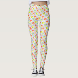Love Apples Leggings Bleus
