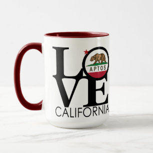 LOVE Aptos CA Mug
