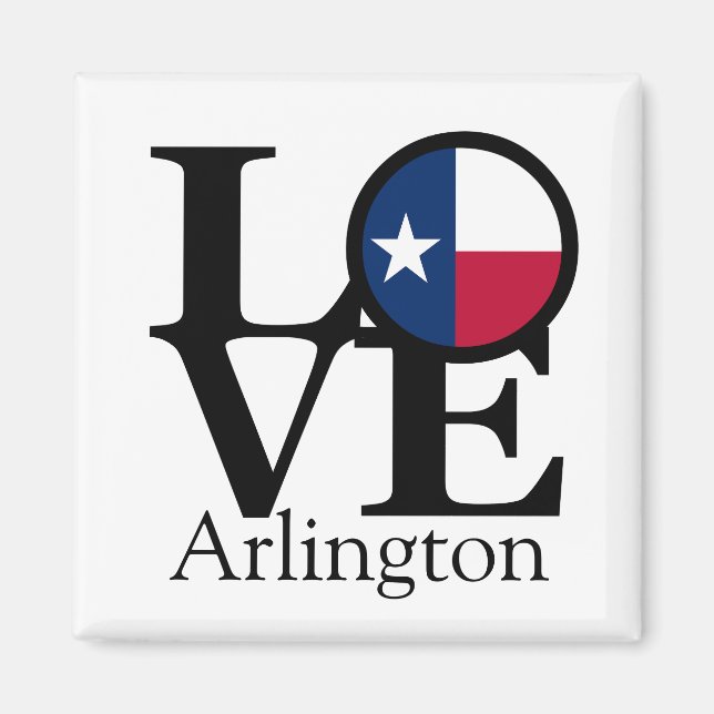 LOVE Arlington Magnet (Front)