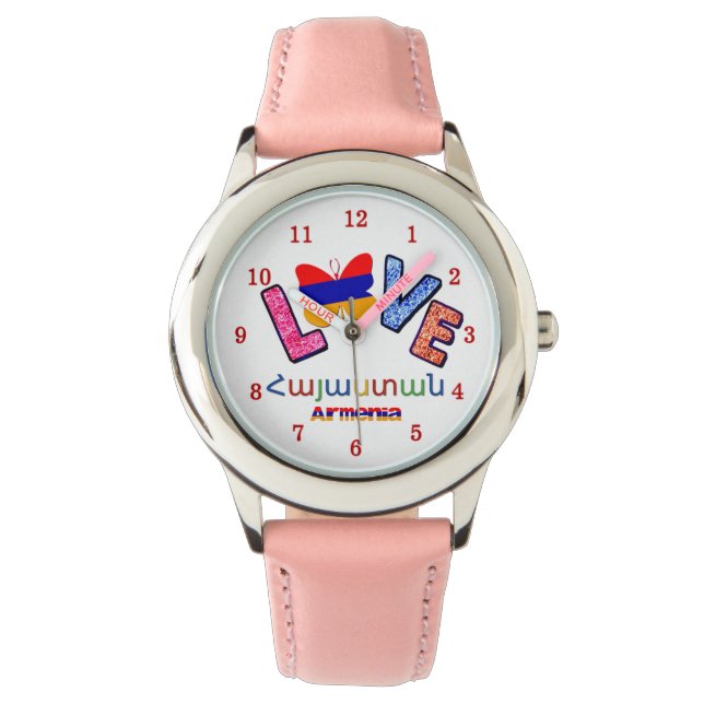 Love Armenia eWatch  Watch (Front)