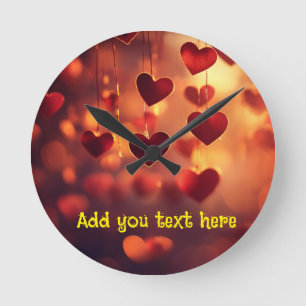 "Love Around the Clock" – Customizable Wall Clock