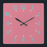 LOVE ART DECO STYLE BY MASANSER SQUARE WALL CLOCK<br><div class="desc">LOVE ART DECO STYLE BY MASANSER Registration® worldwide in SAFECREATIVE with the code 2405097926314 ® The used in some of my designs are either own creation or they are ADOBE CREATIVE CLOUD fonts to their use are paid MONTHLY. Global Registered Design at SAFECREATIVE with code 2405097926314 ® The typographies used...</div>