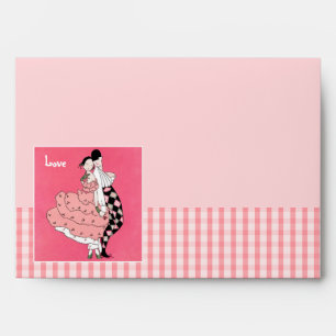 Love. Art Deco Valentine's Day Envelopes