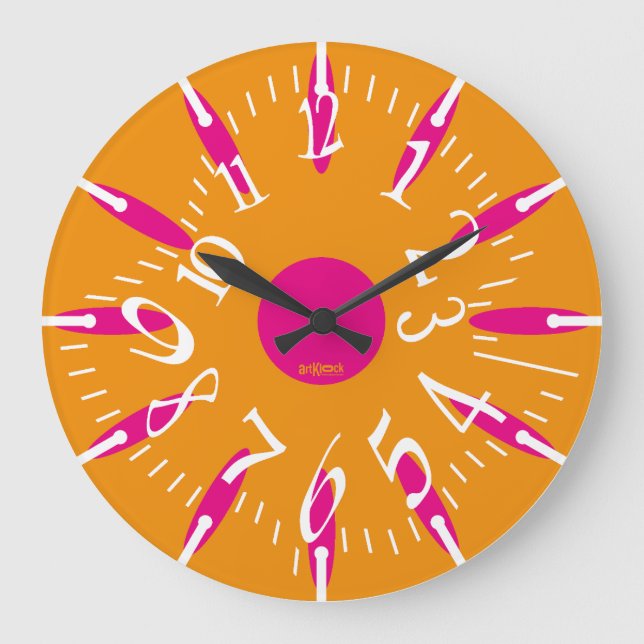 LOVE ART KLOCK DEFORMED DAKILIANO BY MASANSER LARGE CLOCK (Front)