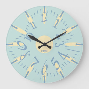 LOVE ART KLOCK DEFORMED DAKILIANO BY MASANSER LARGE CLOCK