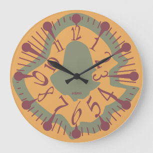 LOVE ART KLOCK DEFORMED DAKILIANO BY MASANSER LARGE CLOCK