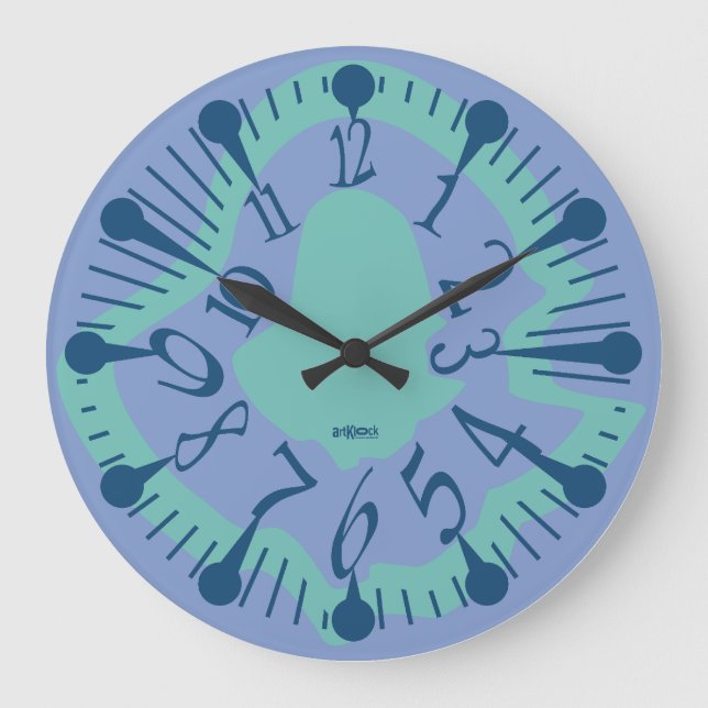 LOVE ART KLOCK DEFORMED DAKILIANO BY MASANSER LARGE CLOCK (Front)