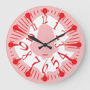 LOVE ART KLOCK DEFORMED DAKILIANO BY MASANSER LARGE CLOCK