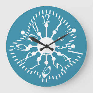LOVE ART KLOCK DEFORMED DAKILIANO BY MASANSER LARGE CLOCK