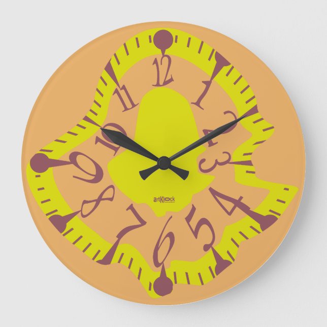 LOVE ART KLOCK DEFORMED DAKILIANO BY MASANSER LARGE CLOCK (Front)