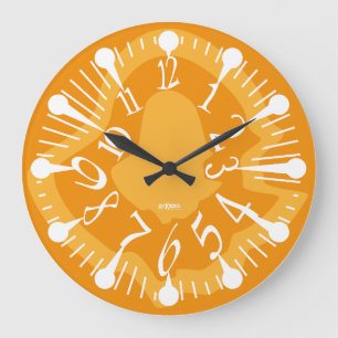 LOVE ART KLOCK DEFORMED DAKILIANO BY MASANSER LARGE CLOCK
