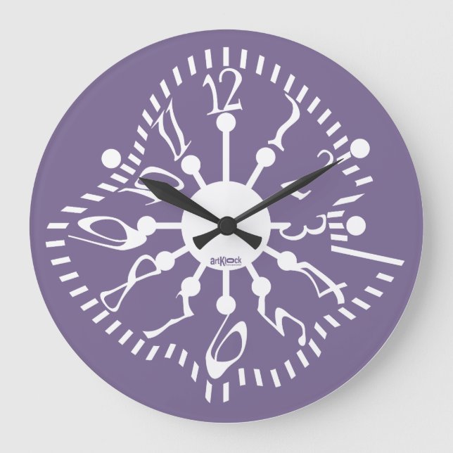 LOVE ART KLOCK DEFORMED DAKILIANO BY MASANSER LARGE CLOCK (Front)