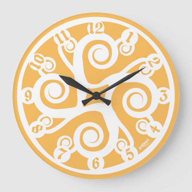 LOVE ART KLOCK MULTI CELTIC SIMBOLS BY MASANSER LARGE CLOCK (Front)