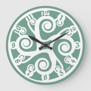 LOVE ART KLOCK MULTI CELTIC SIMBOLS BY MASANSER LARGE CLOCK