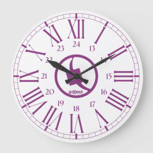 LOVE ART KLOCK TENS AND CIA BY MASANSER LARGE CLOCK