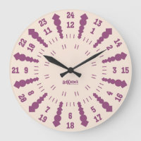 LOVE ART KLOCK TWENTY FOUR/TWELVE BY MASANSER