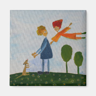 Love Art Painting Magnet