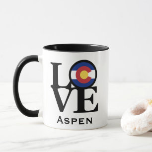 LOVE Aspen Colorado Mug