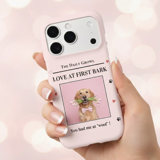 Love at First Bark Personalized Dog  (Créateur téléchargé)