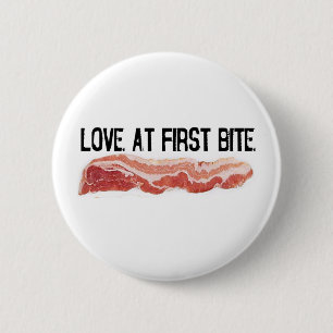 Love At First Bite 2 Inch Round Button