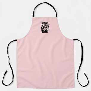 “Love at First Bite” All-Over Print Apron