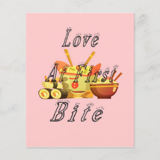 Love at first bite | Cooking hobby Flyer