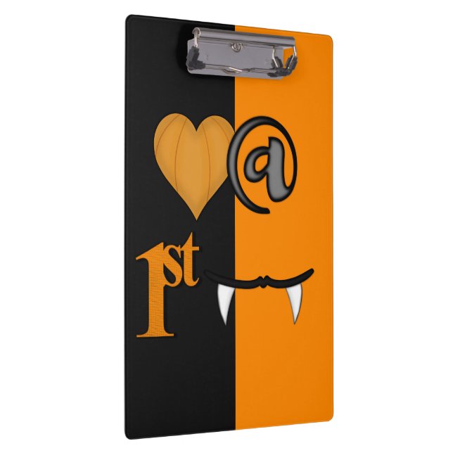 Love At First Bite Halloween Clipboard (Right)