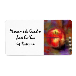 Love at First Bite Large Kitchen Label