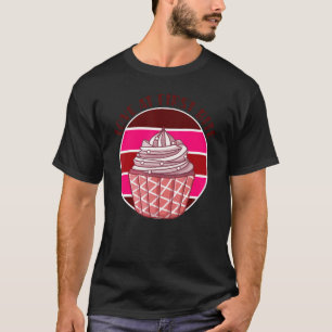 Love At First Bite Retro Cupcake T-Shirt